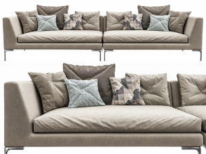 bebitalia charles sofa 3D Model