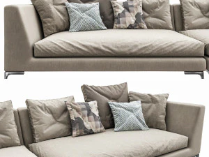 bebitalia charles sofa 3D Model