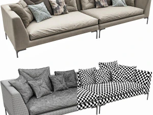 bebitalia charles sofa 3D Model
