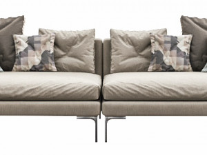 bebitalia charles sofa Modello 3D
