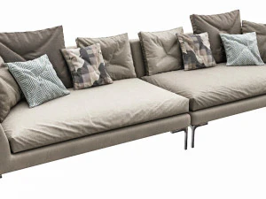 bebitalia charles sofa 3D Model