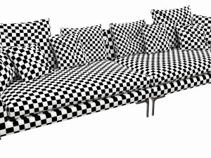 bebitalia charles sofa 3D Model