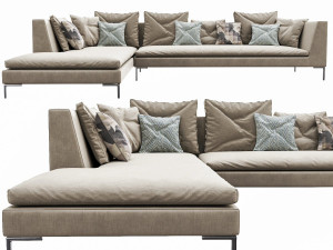 bebitalia charles sofa 2 3D Model