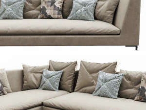 bebitalia charles sofa 2 3D Model