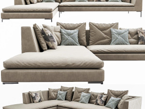 bebitalia charles sofa 2 Model 3D