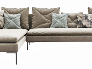 bebitalia charles sofa 2 Model 3D