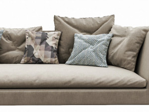 bebitalia charles sofa 2 Model 3D