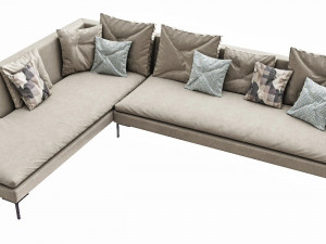 bebitalia charles sofa 2 Model 3D