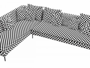 bebitalia charles sofa 2 Model 3D