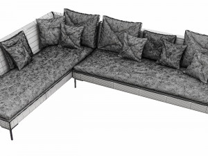 bebitalia charles sofa 2 Model 3D
