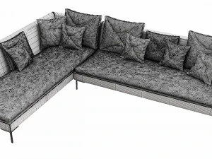 bebitalia charles sofa 2 3D Model