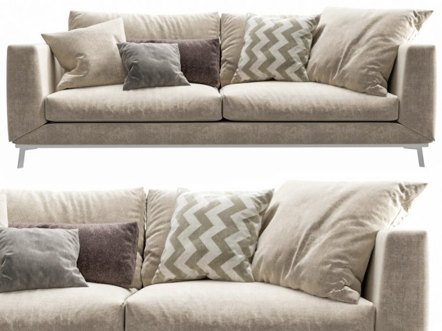 boconcept fargo Modello 3D .c4d .max .obj .3ds .fbx .stl .blend