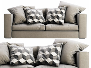 boconcept cenova 2 seater 3D-Modell