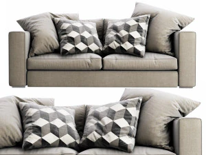 boconcept cenova 2 posti Modello 3D