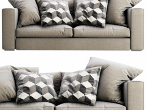boconcept cenova 2 seater 3D 模型