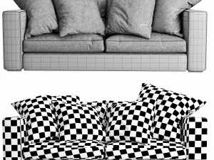 boconcept cenova 2 seater 3D Model