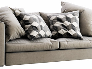 boconcept cenova 2 seater 3D 模型