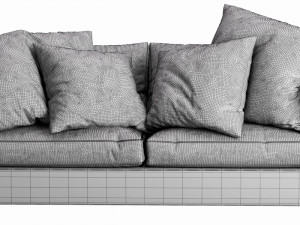boconcept cenova 2 seater 3D 模型