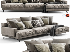 lemamobili mistique chaise lounge 3D Model