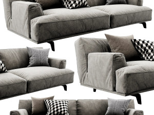 max divani giselle Modelo 3D