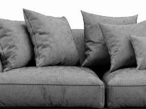 poliform tribeca 3 seater 3D Model
