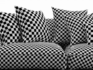 poliform tribeca 3 seater 3D Model