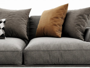 poliform tribeca 3 seater 3D Model