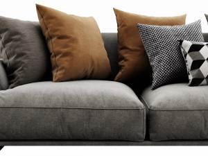 poliform tribeca 3 seater 3D Model