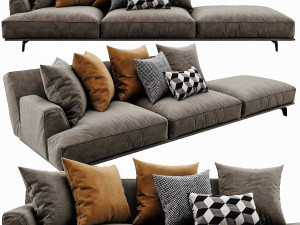 poliform tribeca 2 Modèle 3D