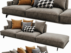 poliform tribeca 2 Modèle 3D