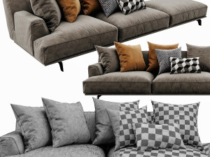 poliform tribeca 2 Modèle 3D