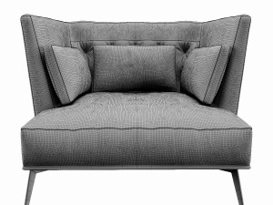 max divani giselle Modelo 3D