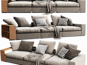 flexform groundpiece Modelo 3D