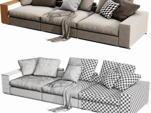 flexform groundpiece Modelo 3D