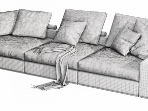 flexform groundpiece Modelo 3D