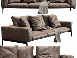 flexform lifesteel Modelo 3D