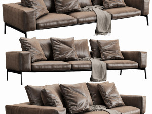 flexform lifesteel Modelo 3D