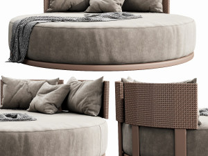 skyline windsor daybed carbon 3D Modell