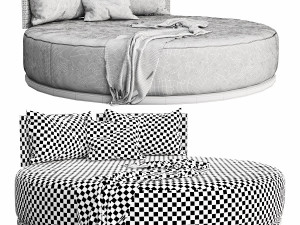 skyline windsor daybed carbon 3D Modell