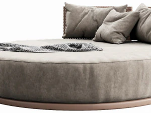 skyline windsor daybed carbon 3D Model