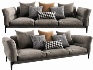 flexform adda 3 seater 3D Model
