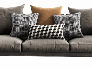flexform adda 3 seater 3D Model