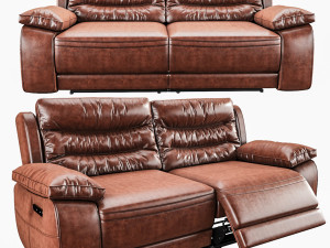 harveys monterano recliner sofa non recliner 3D Model