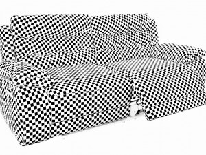 harveys monterano recliner sofa non recliner 3D Model