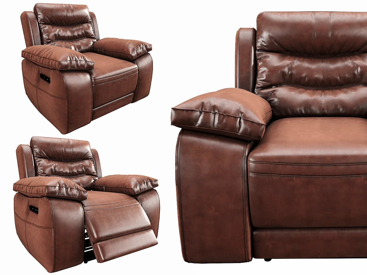 harveys monterano recliner armchair 3D Model .c4d .max .obj .3ds .fbx .stl .blend 
