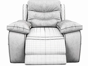 harveys monterano recliner armchair 3D Model