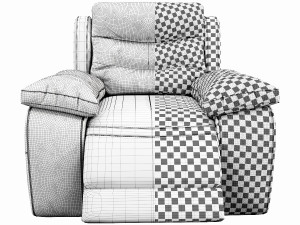 harveys monterano recliner armchair Model 3D