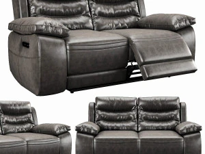 harveys monterano recliner armchair 3D Model