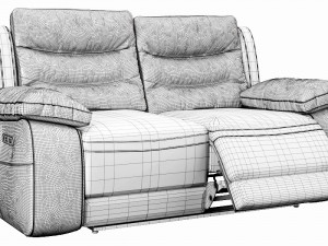 harveys monterano recliner armchair Modèle 3D