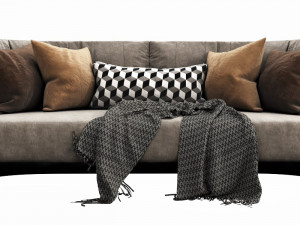 linteloo cervino 3 seater Model 3D